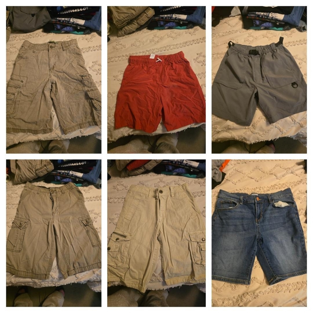 6 Pairs: Boys Shorts Bundle